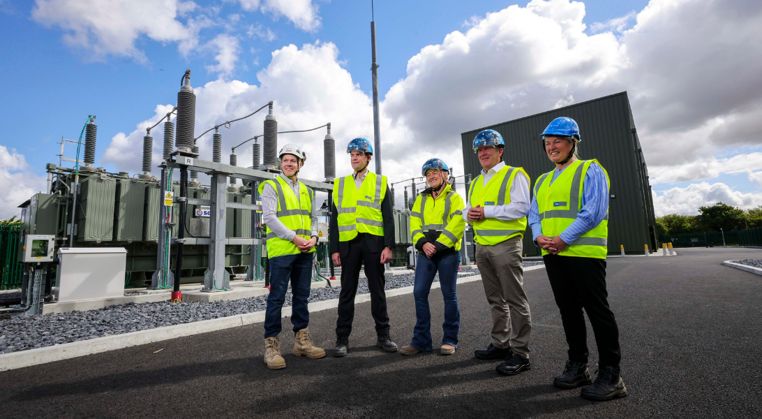 ESB Networks Bracklone 110kV Substation in Co. Laois